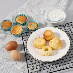 30pcs Silicone Kitchen Baking Supplies Set, Nonstick Silicone Bakeware Set With Baking Pan, Silicone Cake Molds, Baking Sheet, Donut Pan, Silicone Muffin Pan, Cake Pan, And 24 Pack Silicone Cupcake Mold Baking Cups