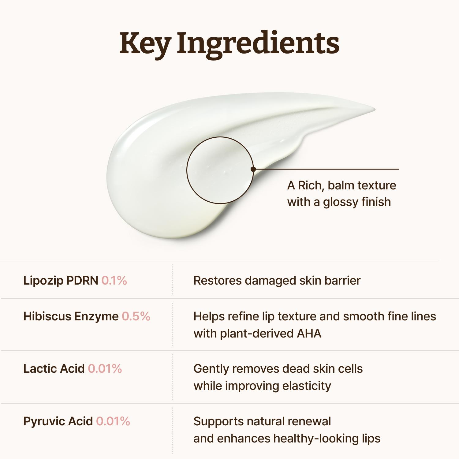 Dr. Reju-All Advanced PDRN Rejuvenating Lip Serum – Hydrating Lip Balm with Lipozip PDRN for Glowy, Dewy Lips – Gentle Excoliating & Smoothing Lip Moisturizer – Hibiscus & Lactic Acid – 0.3 Fl Oz