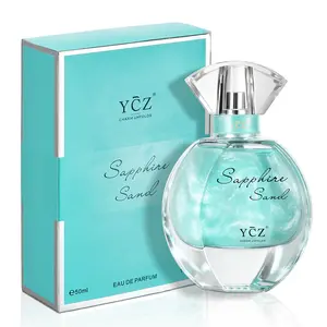YCZ Sapphire Sand Perfume Fruity-Floral Scent, Raspberry Violet Geranium Musk, Long Lasting Fragrance Eau De Pafum Cosmetic Scented Eau De Parfums Aromatic Cologne#Summervibes