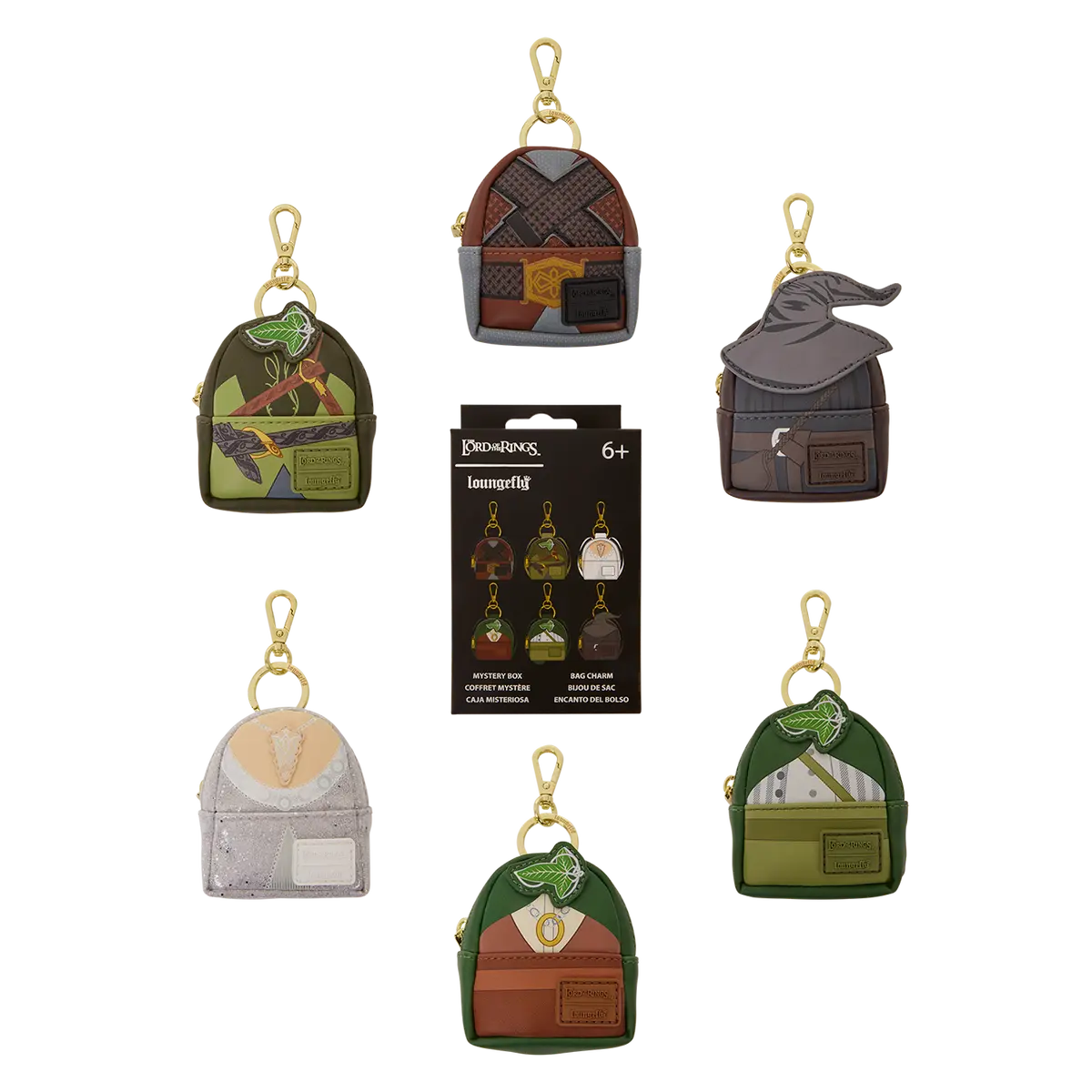 The Lord of the Rings Character Blind Box Keychain Charm