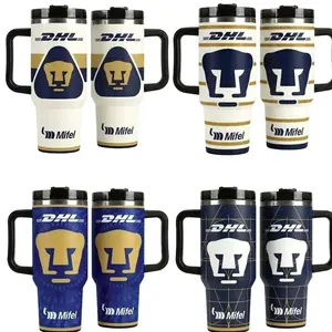 Pumas Mexico Club Soccer Tumbler, Cup Soccer Club Mug Fan Drinkware Gift, Gift for fan