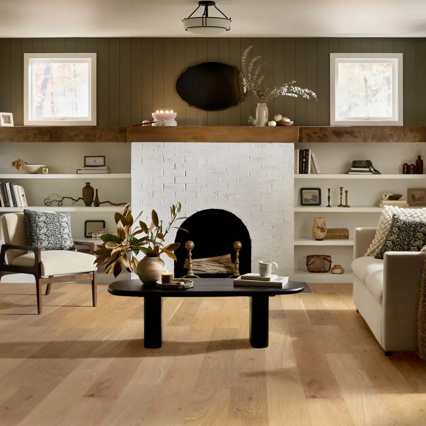 Americana Oak Design Hardwood Wallpaper - Natural-Look Indoor Building Supplies, Versatile Building Supplies for Home Improvement, Trim Decor, Enhancing Home's Aesthetic Practical Solution for Wall Decoration