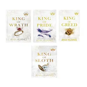 Kings of Sin Series 5 Books Collection Set By Ana Huang (King of Wrath, King of Pride, King of Greed, King of Sloth & King of Envy)
