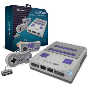 Hyperkin RetroN 2 HD Gaming Console for NES/Super Famicom - NES M02888-GR with HD Cable & Classic Controllers