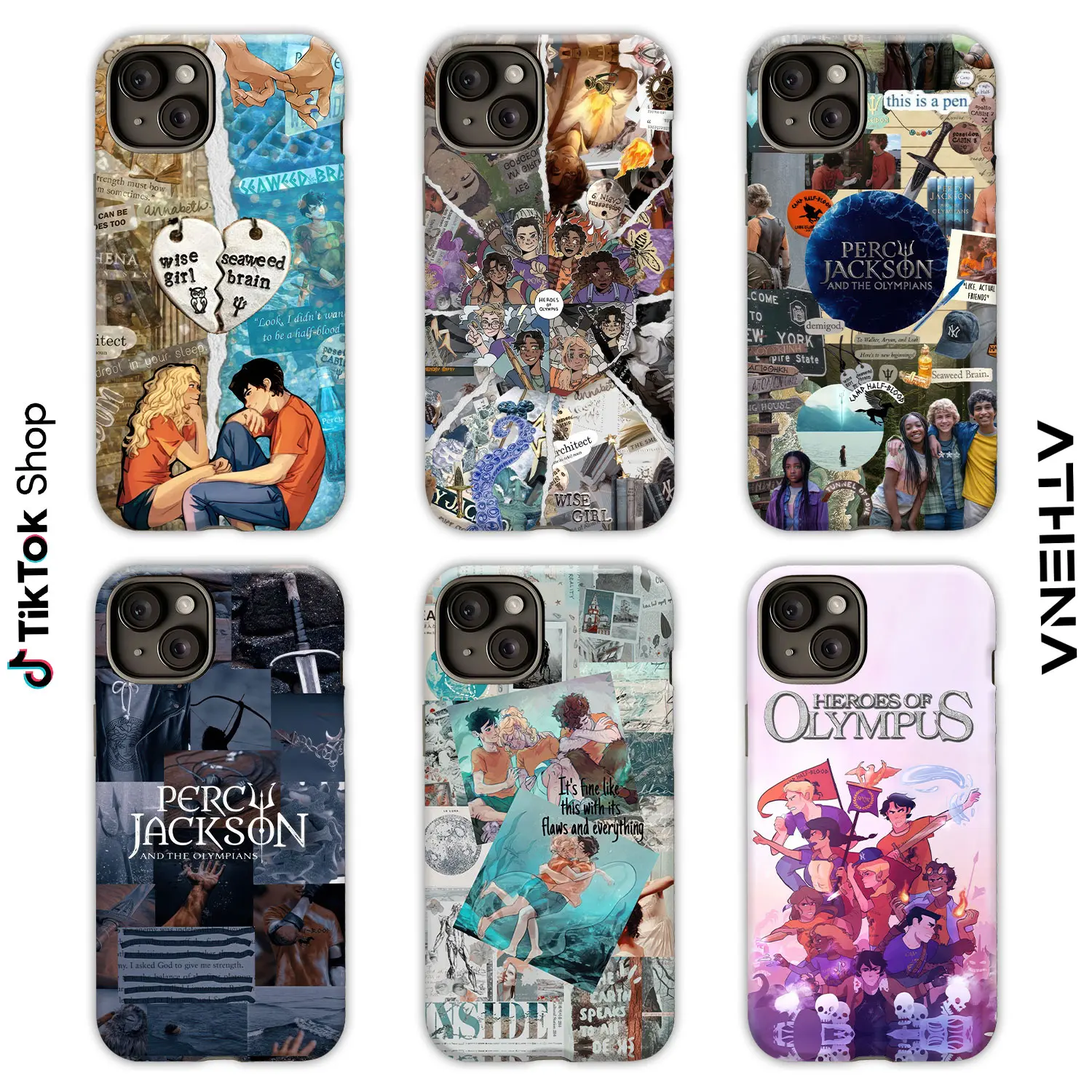 Percy Jackson Movie Phone Case, Movie Fan Lover - TikTok Shop