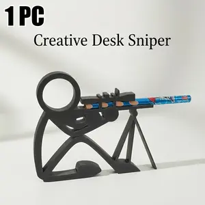 4 Types of 3D Printed Stick Figure Pencil Holders, Including Pen Stands, Pen Containers, Desktop Ornaments, Study And Office Supplies, Stationery, And Desktop Sculptures. Gifts for Students, And for Christmas And New Year