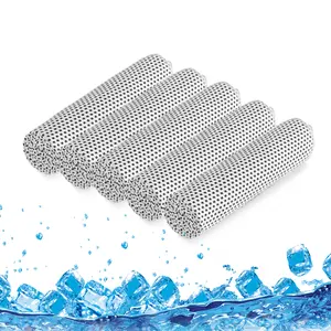 5 Pack Ice Cold Cooling Towel Neck Wrap For Sports Running Jogging Gym Chilly