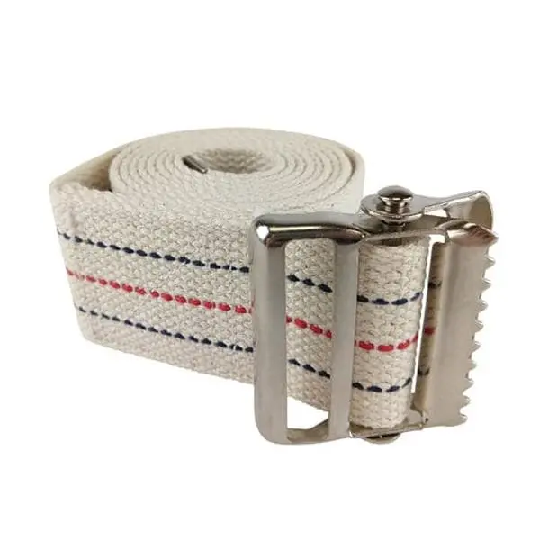 Gait Belt w/Metal Buckle 2x60" Striped Blue Jay Brand