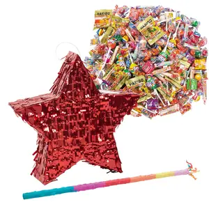 Red Star Piñata Kit - 208 Pc.