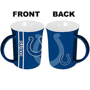 Football Fan Shop MemoryCo Officially Licensed NFL 15oz Reflective Mug - Colts