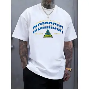 Men'S Casual "Republica de Nicaragua" Graphic T-Shirt - Short Sleeve, Round Neck, Lightweight & Breathable, Ideal for Summer & Spring Outdoor Activities, Outdoor Clothing | Graphic Tee | Comfortable Fit, Nicaragua Shirt