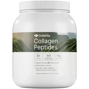 CollaVita Collagen Peptides 90 Servings - 32 oz (907 g) Healthcare Fitness Edible Supplement