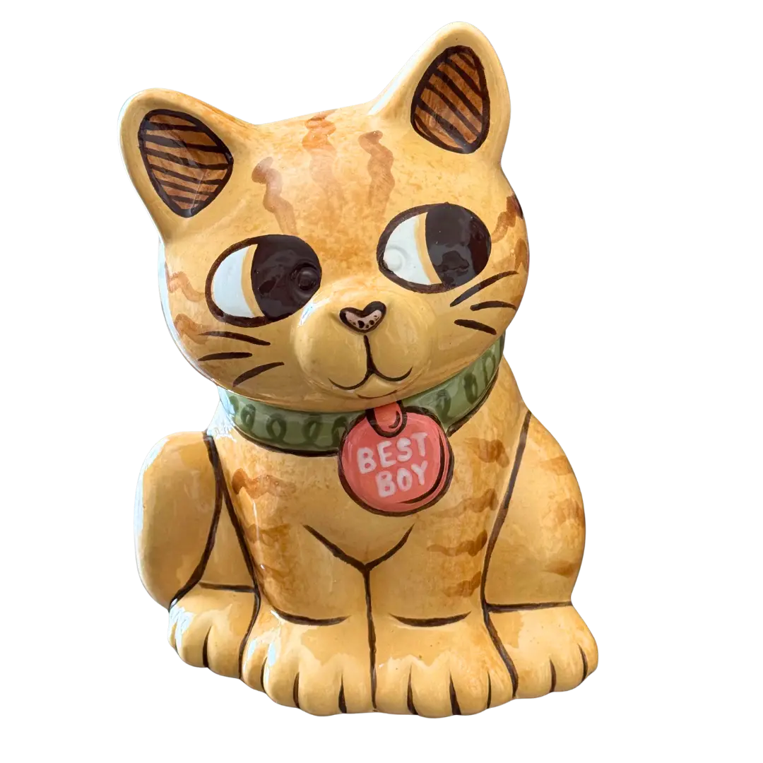 ☕ Cat Cookie Jar