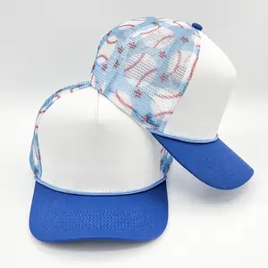 Baseball Mesh Structured Trucker Hat