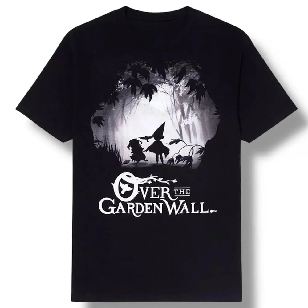 Over the Garden Wall T-Shirt, Dark Fantasy Cartoon Graphic Tee, Vintage-Inspired Animated Series Shirt for Fans