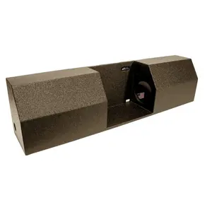 Elite Audio Enclosures | GM Single Cab Dual 8" Ported - USA Made Subwoofer Box with Bed Liner Spray Finish