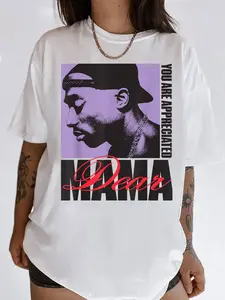 Tupac Dear Mama Shirt, Vintage Tupac Shakur Shirt, 2Pac 90s Shirt, 2Pac Shakur Shirt, Vintage 90s Bootleg Tupac Shirt, 90s Merch, Hip Hop 90s Shirt, Hip Hop Legends Shirt, Rapper Merch Shirt, 2pac Graphic Tee