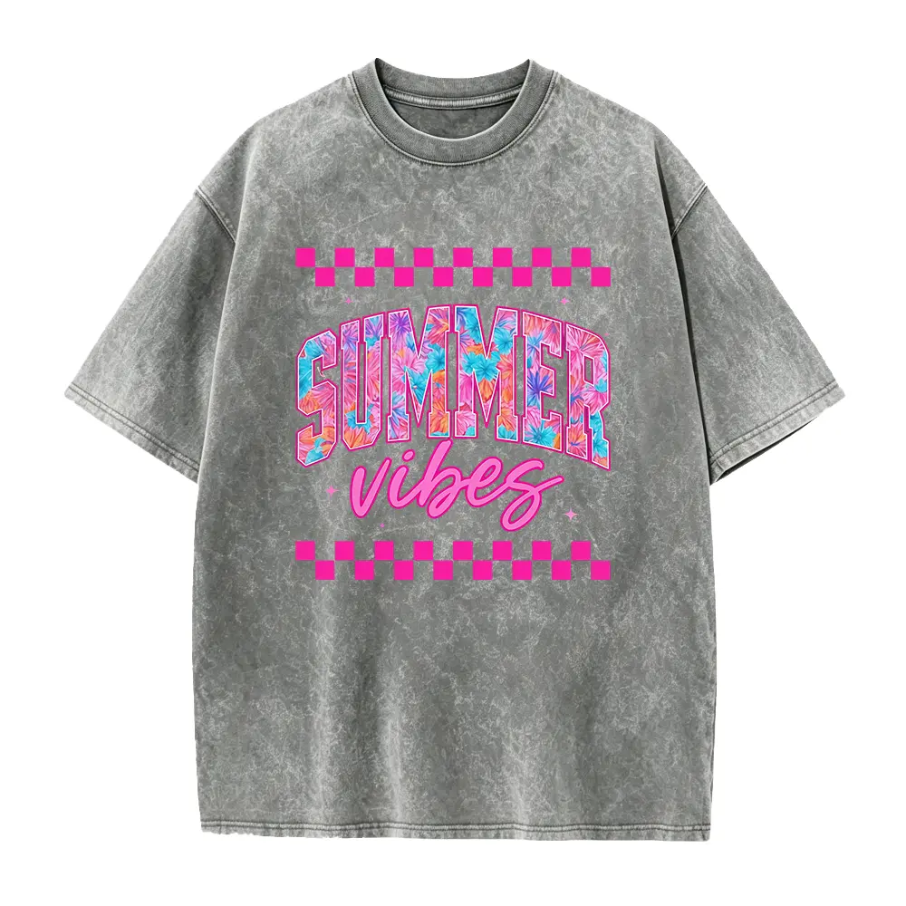 Summer Vibes Shirt, Retro Summer Shirt, Beach Vacation Shirt, Trendy Summer Graphic Tee, Cute Aesthetic Shirt