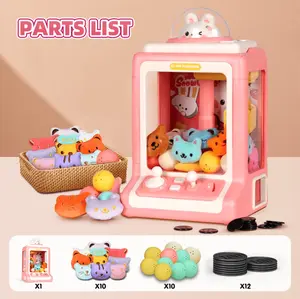 Mini Claw Machine  - Fun Electronic Arcade Game for Kids, Candy Dispenser & Music, Perfect Gift for Christmas & Birthdays -KidsToys -PartyGames