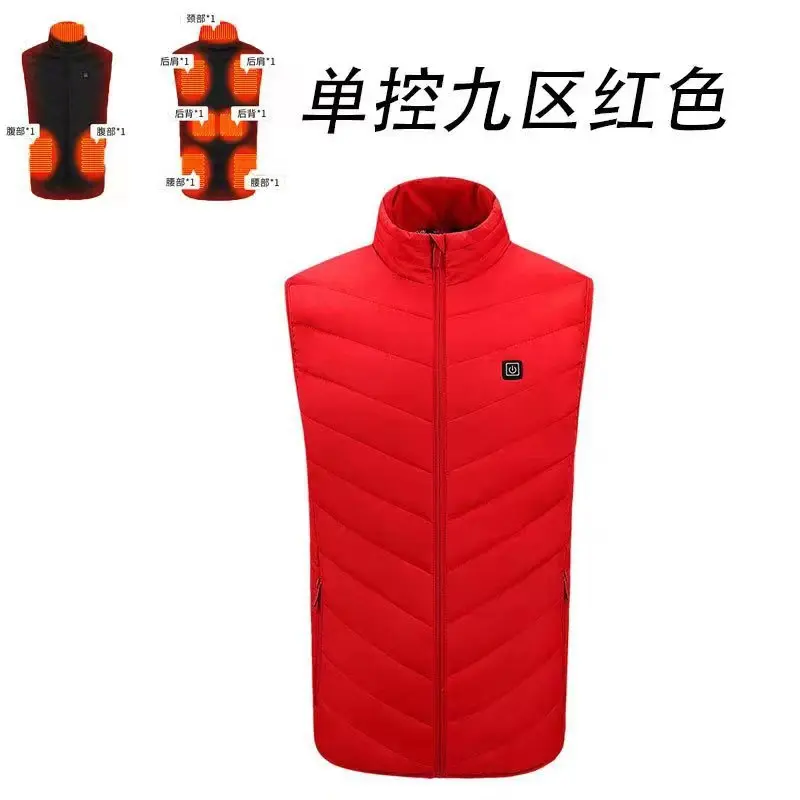 Red single control nine zone heating