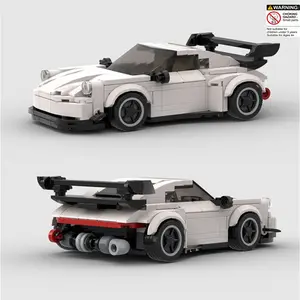 Supercar Building Blocks Kit, Building Sets, 317pcs/set Classical Car Model Building Toy, Educational Creative Toys, Birthday and Holiday Gift