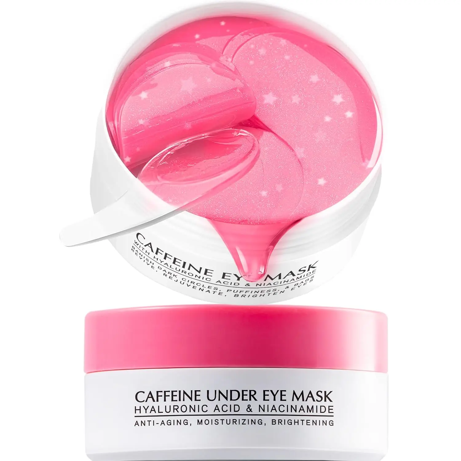 Enaskin Naturals Hydrating Under Eye Patches - 30 Pairs Retinol Collagen Moisturizing Mask, Dark Circles Treatment Depuffing Under Eye Care Skin Care Kits for Wrinkles & Bags, Hydrating Eye Patches