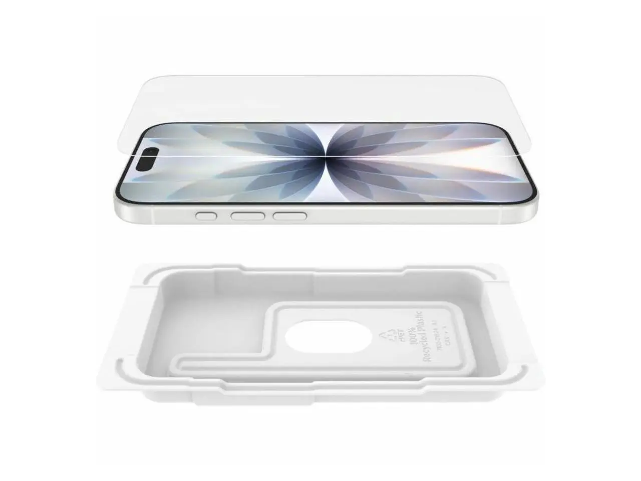 Belkin ScreenForce UltraGlass 2 Screen Protector Clear - Drop Resistant, Impact Resistant, Scratch Resistant, Crack Resistant, Smudge Resistant, Fingerprint Resistant - 9H - Glass - OVA157FQ-REV