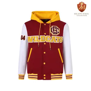 Bethune-Cookman Burgundy Fleece Jacket
