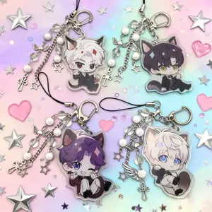 Love and Deep Space Merchandise - Cute Acrylic Keychain Bag Accessory