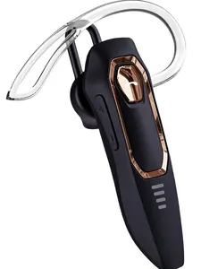 Bluetooth Earpiece V5.4 Wireless Handsfree Headset with Microphone 38 Hrs Driving Headset 60 Days Standby Time for iPhone Android Samsung Laptop Trucker Driver