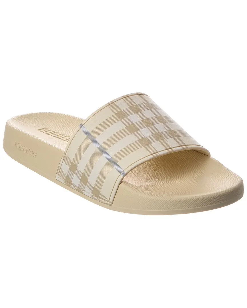 Burberry Furley Check Slide
