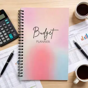 Financial Budget Planning Notebook, Essential Financial Management Tool, Perfect Personal Finance Tracking and Organization, Monthly Budget Planner
