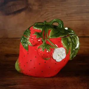 Strawberry Cookie Jar