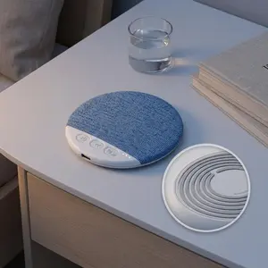 2026 New Bluetooth Pillow Speaker for Sleeping, Ultra-Thin 1.1cm Under Pillow Speaker with White Noise Timer & Bluetooth 5.4, Wireless Sleep Aid with Stereo Bass, Comfortable for Adult Side Sleepers