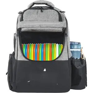 Disc Golf Bag Holds 22+ Discs, Durable Disc Golf Backpack with Large Capacity, and Multiple Storage Pockets