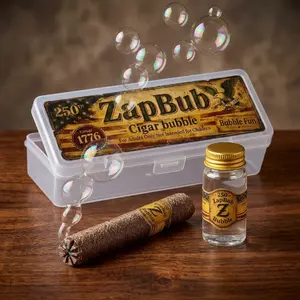 250th Anniversary Cigar Bubble Toy, Fidget Bubble Pop Box, Stress Relief Bubble Maker, Adult Prank Gift, Commemorative Party Present