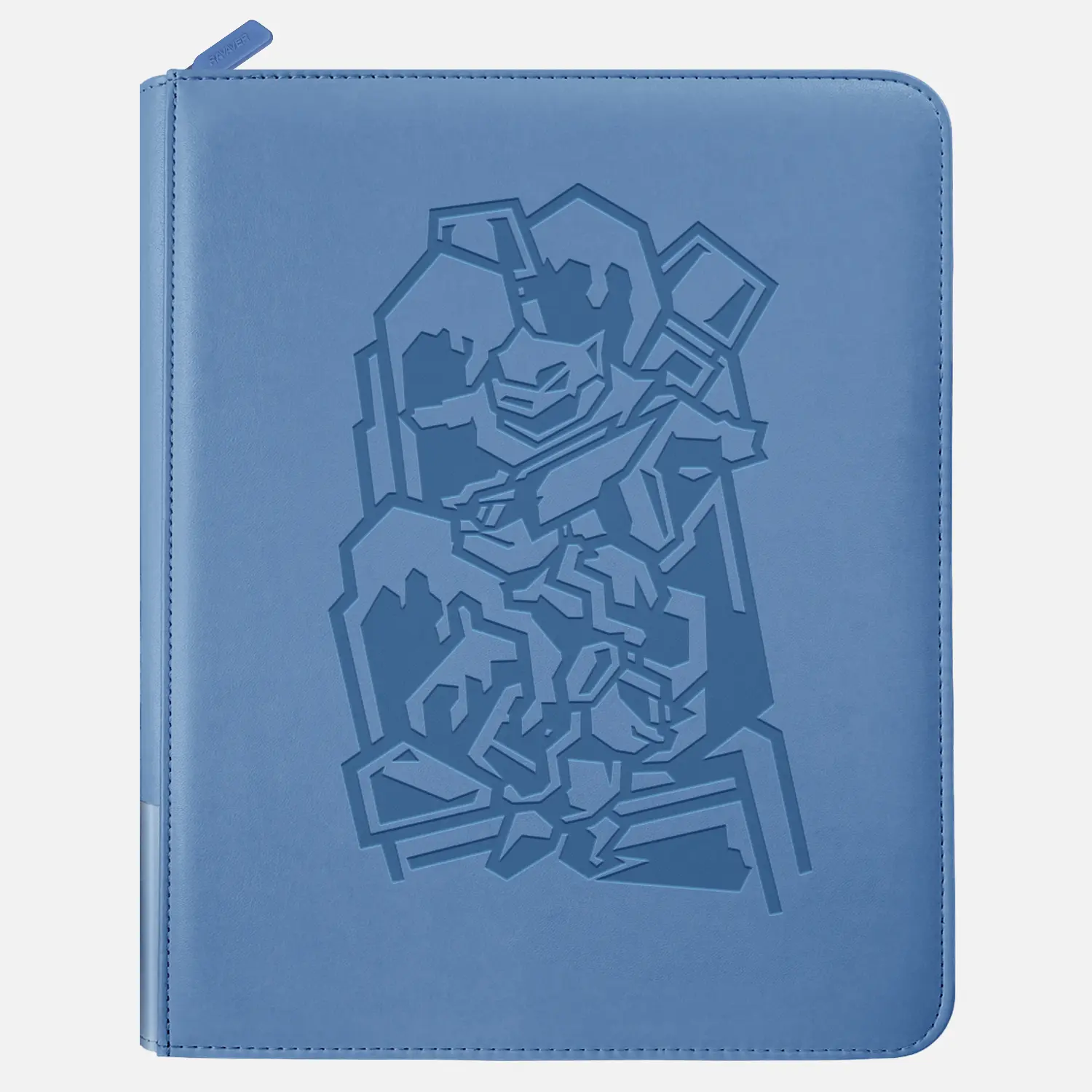 RAVAVER Toploader Binder,Oversize  9-Pocket Album, Holds 252 Toploaders with Customizable Label Slot and Side-Loading Sleeves for 3" x 4" Trading Cards, Designed for Toploaders, Fits Pkmn, MTG, Sports Cards & More, Premium PU Leather, Gift Ready