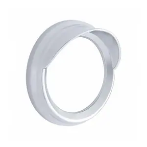 United Pacific - Chrome Pyrometer Gauge Bezel with Visor for Kenworth and Peterbilt