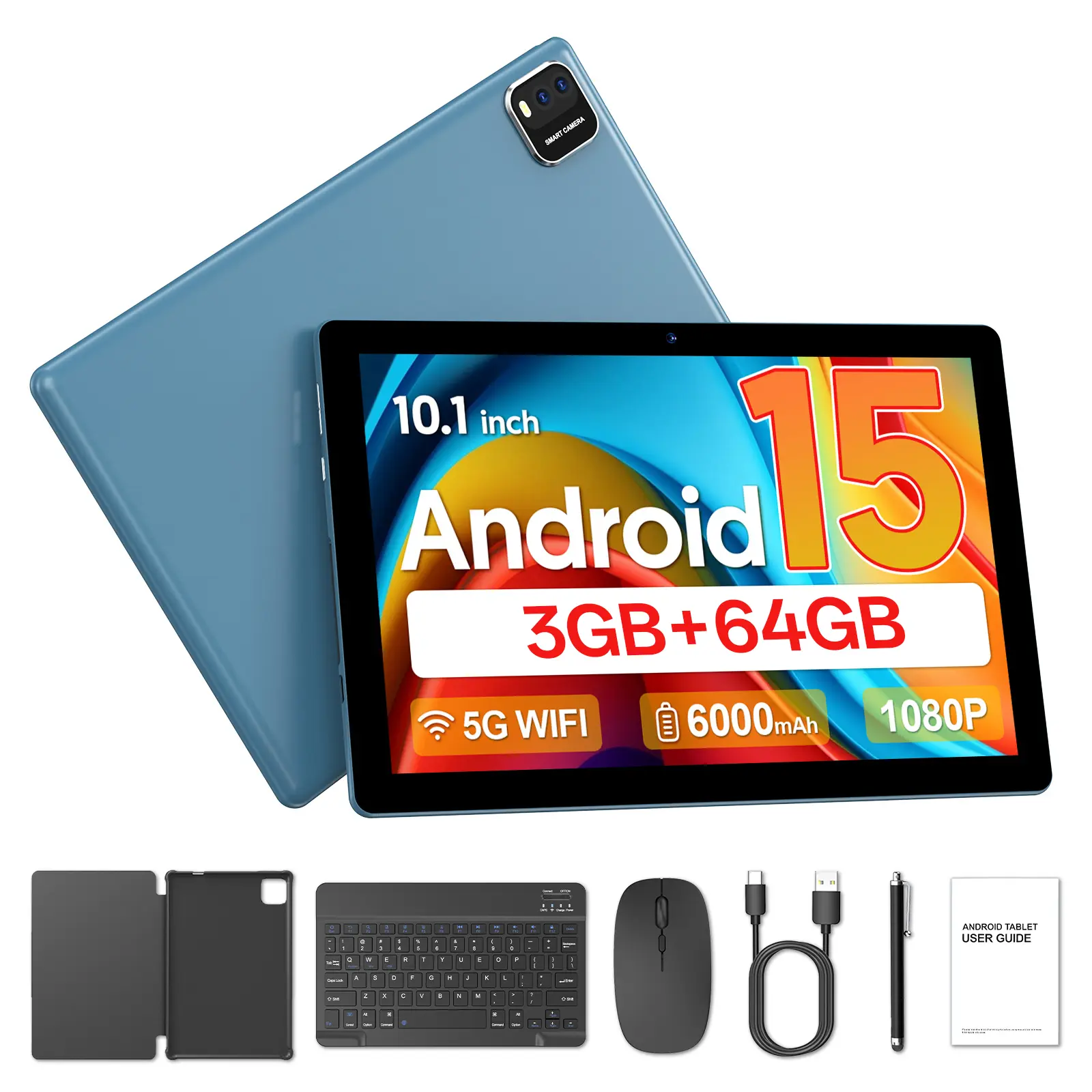 新品 Relndoo Androidタブレット 12GB RAM 128GB Relndoo Android Tablet, 11 inch Android 14 Tablet, 12GB RAM +128GB
