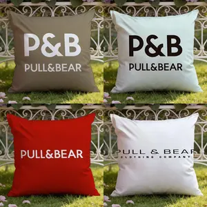 Pull&Bear brand Cushion Cover Ultra-Soft Reversible Plush Pillow Cover Perfect for Car Rides Sofa Lounging Bedroom Relaxation Heartfelt Gift for Family & Friends