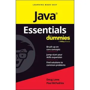 Java Essentials for Dummies -- Doug Lowe, Paperback