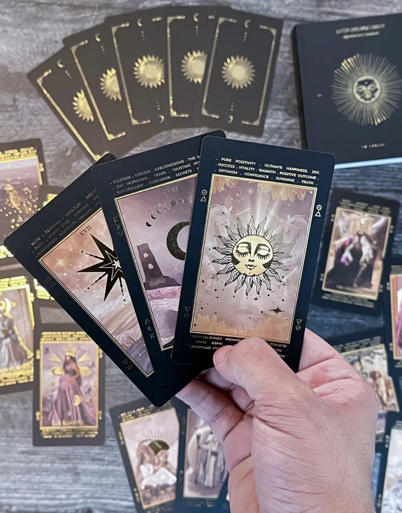 St. Soleil Lucid Dreams Beginner Tarot Deck with Keywords (Edition IV)