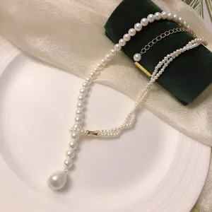 SR Pearl Co. Pearl Necklace Freshwater Pearl One For ALL Celebrity Style Eye-Catching Unforgetable Perfect for Pary-Dating Women Gift