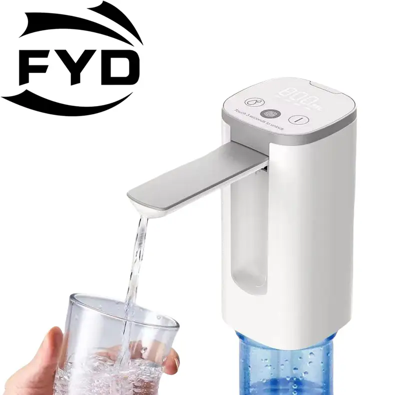 Water Dispenser Pump, Portable Smart Water Bottle Dispenser Pump, Rechargeable Electric Water Dispenser Pump, Drinking Utensils for Home, Office, Kitc
