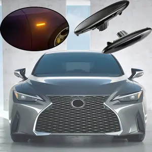 💡🚗 2PCS Dynamic LED Side Marker Turn Signal Light｜For Lexus IS250 IS350 SC430 Toyota MARK X REIZ CROWN Highlander Camry ACV40 ✅IP67 Waterproof ✅Plug & Play