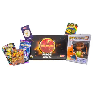 Charizard Mega Box - Funko Pop, Booster Packs, Enamel Pin & Bonus Items