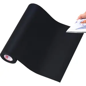 Fusible Cut  Stabilizer Backing Black Color for Machine Embroidery - Weight 2.8 Ounces 12" x 10 Yards/Roll
