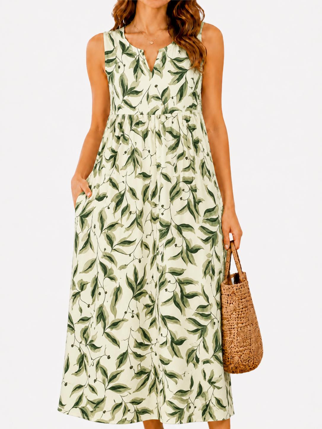 Polka Pockets Long Dress Sleeveless Berry Garden Sleeveless Maxi Dress Casual Summer Vacation Dress Womenswear Fitted Vneck Polka Pockets Long Dress Sleeveless Berry Garden Sleeveless Maxi Dress Casual Summer Vacation Dress Womenswear Fitted Vneck
