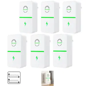 6/8 Pack Household Wall Plug, Compact Electrical Outlet Adapter for Indoor Use 6/8 Pack Household Wall Plug, Compact Electrical Outlet Adapter for Indoor Use