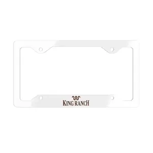 KING RANCH Metal Vanity License plate, Aluminum License Plate, Car Tag, Accessories, 12 x 6 Aluminum Material